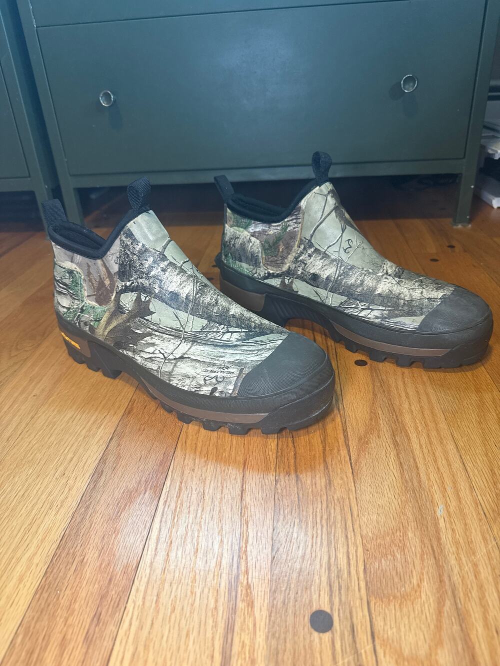 Western Chief Realtree Camo Boots Men's Sz 12 Vibram WP